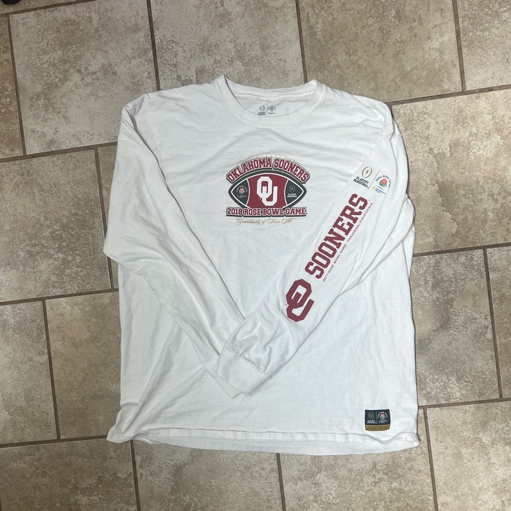 2018 Oklahoma Sooners Rose Bowl T-Shirt